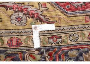 Tappeto Tabriz Stilizzato Rosso Blu Scuro 204x285 Cm