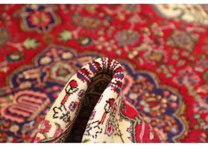 Tappeto Tabriz Medaglione Floreale Rosso Blu 200x287 Cm
