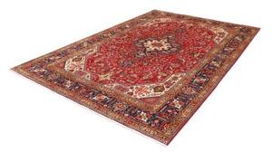 Tappeto Tabriz Stilizzato Rosso Blu Scuro 202x296 Cm