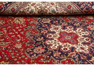 Tappeto Tabriz Stilizzato Rosso Blu Scuro 202x300 Cm