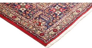 Tappeto Tabriz Stilizzato Rosso Blu Scuro 200x298 Cm
