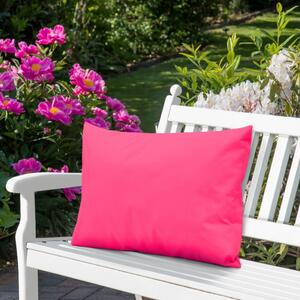 Cuscino da giardino impermeabile 50x70 cm rosa scuro