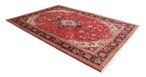 Tappeto Tabriz Stilizzato Rosso Blu Scuro 205x285 Cm