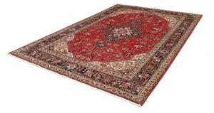 Tappeto Tabriz Stilizzato Rosso Blu Scuro 203x295 Cm