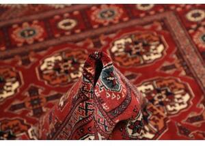 Tappeto Torkaman Geometrico Rosso Mattone Avorio 108x150 Cm