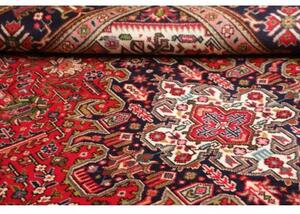 Tappeto Tabriz Stilizzato Rosso Blu Scuro 205x285 Cm