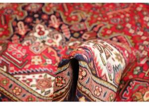 Tappeto Tabriz Stilizzato Rosso Blu Scuro 205x285 Cm