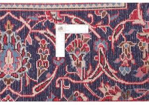 Tappeto Ardakan Medaglione Floreale Rosso Blu Scuro 203x300 Cm