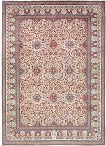 Tappeto Kashan Stilizzato Avorio Rosso 248x345 Cm