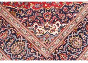Tappeto Ardakan Medaglione Floreale Rosso Blu Scuro 205x292 Cm