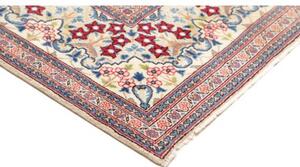 Tappeto Kashan Stilizzato Avorio Rosso 248x345 Cm
