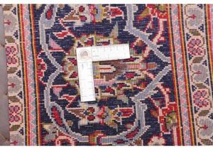 Tappeto Ardakan Medaglione Floreale Rosso Blu Scuro 202x320 Cm