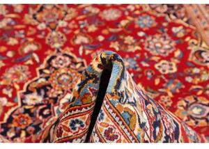 Tappeto Ardakan Medaglione Floreale Rosso Blu Scuro 200x320 Cm