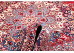 Tappeto Sabzevar Medaglione Floreale Rosso Blu 296x390 Cm