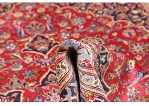Tappeto Ardakan Medaglione Floreale Rosso Blu Scuro 205x292 Cm