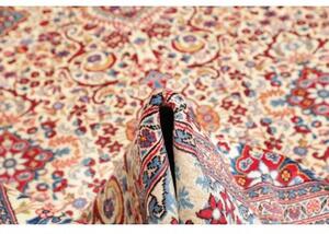 Tappeto Kashan Stilizzato Avorio Rosso 248x345 Cm