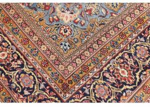 Tappeto Shahreza Medaglione Floreale Rosso Blu Scuro 287x430 Cm