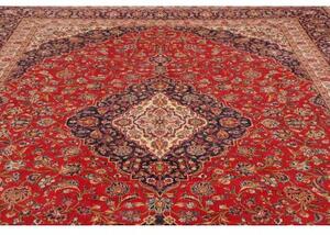 Tappeto Ardakan Medaglione Floreale Rosso Blu Scuro 300x410 Cm