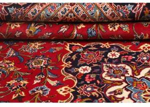 Tappeto Ardakan Medaglione Floreale Rosso Blu Scuro 287x412 Cm