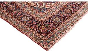 Tappeto Ardakan Medaglione Floreale Rosso Blu Scuro 287x412 Cm