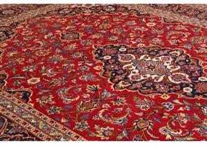 Tappeto Ardakan Medaglione Floreale Rosso Blu Scuro 287x412 Cm