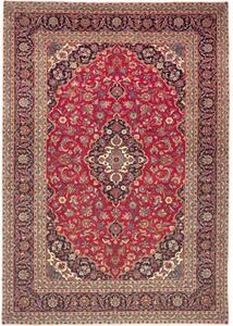 Tappeto Ardakan Medaglione Floreale Rosso Blu Scuro 287x412 Cm