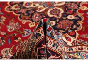 Tappeto Ardakan Medaglione Floreale Rosso Blu Scuro 287x412 Cm