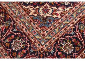 Tappeto Ardakan Medaglione Floreale Rosso Blu Scuro 287x412 Cm