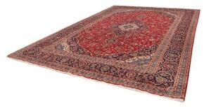 Tappeto Ardakan Medaglione Floreale Rosso Blu Scuro 300x405 Cm