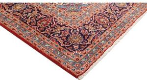 Tappeto Ardakan Medaglione Floreale Rosso Blu Scuro 300x405 Cm