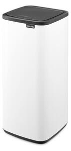 Cestino per la spazzatura bianco in acciaio touch 30 l Bo Touch – Brabantia
