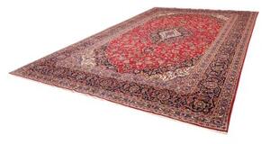Tappeto Ardakan Medaglione Floreale Rosso Blu Scuro 290x432 Cm