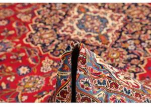 Tappeto Ardakan Medaglione Floreale Rosso Blu Scuro 282x392 Cm