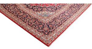 Tappeto Ardakan Medaglione Floreale Rosso Blu Scuro 300x410 Cm