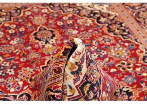 Tappeto Ardakan Medaglione Floreale Rosso Blu Scuro 203x300 Cm