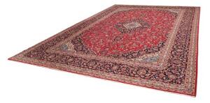 Tappeto Ardakan Medaglione Floreale Rosso Blu Scuro 300x410 Cm