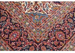 Tappeto Ardakan Medaglione Floreale Rosso Blu Scuro 298x400 Cm