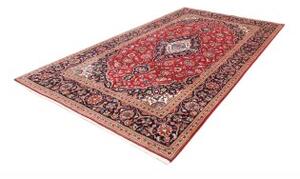 Tappeto Ardakan Medaglione Floreale Rosso Blu Scuro 195x335 Cm