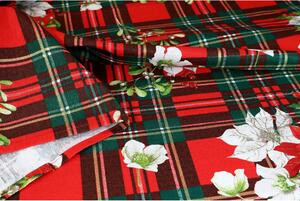 Tessuto cotone al metro - tela - Rose di Natale