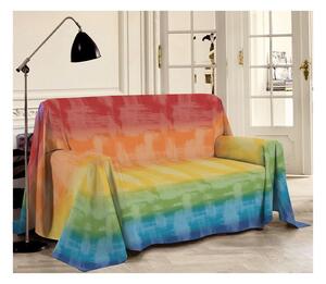 Coperta multiuso Piquet Arcobaleno multicolore