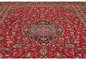 Tappeto Ardakan Medaglione Floreale Rosso Blu Scuro 300x416 Cm