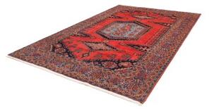 Tappeto Wiss Stilizzato Rosso Mattone Blu Scuro 228x335 Cm