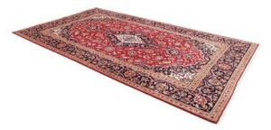 Tappeto Ardakan Medaglione Floreale Rosso Blu Scuro 195x335 Cm