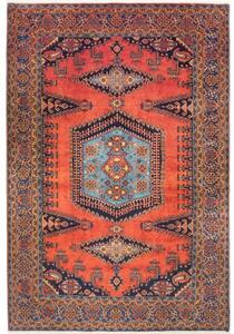 Tappeto Wiss Stilizzato Rosso Mattone Blu Scuro 228x335 Cm