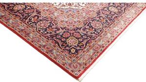 Tappeto Ardakan Medaglione Floreale Rosso Blu Scuro 294x404 Cm