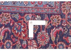 Tappeto Sabzevar Medaglione Floreale Rosso Blu 245x340 Cm