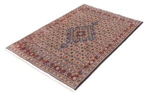 Tappeto Moud Stilizzato Rosso Mattone Blu 97x146 Cm
