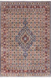 Tappeto Moud Stilizzato Rosso Mattone Blu 97x146 Cm