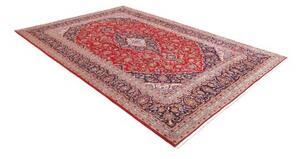 Tappeto Ardakan Medaglione Floreale Rosso Blu 206x303 Cm