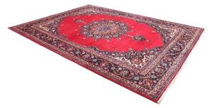 Tappeto Moud Medaglione Floreale Rosso Blu Scuro 254x340 Cm